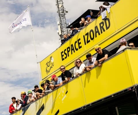 Mummu guests in VIP Izoard Hospitality - Tour de France