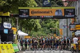 Tour de France team presentation