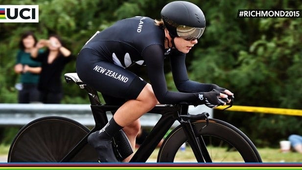 Villumsen on her way to gold - Richmond 2015