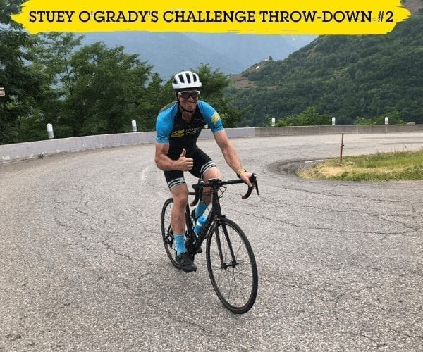 Stuey O'Grady's Challenge Throw-down